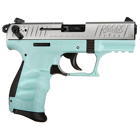 WAL P22 22LR 3.42" ANGEL BLUE CA LEGAL 10RD