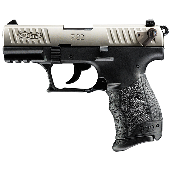 WAL P22Q 22LR NICKEL 10RD