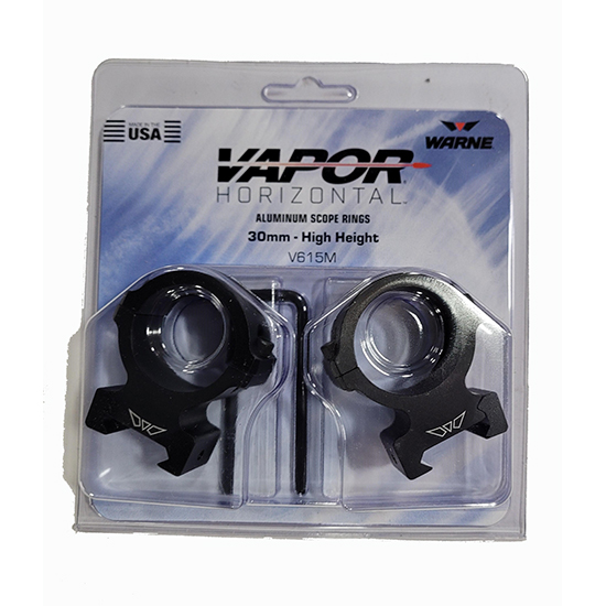 WAR VAPOR HORIZONTAL 30MM HIGH MATTE RINGS