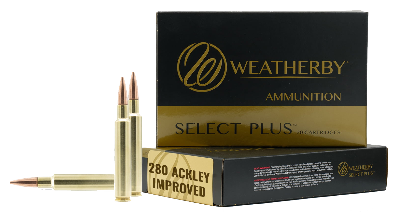 WBY AMMO 280 ACKLEY IMP 139GR HAMMER CUSTOM