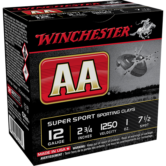 WIN AA SPORTING CLAYS 12GA 1OZ #7.5 25/10