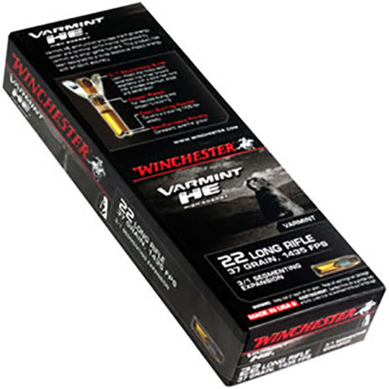 WIN 22LR VARMINT HE 37GR 50/20