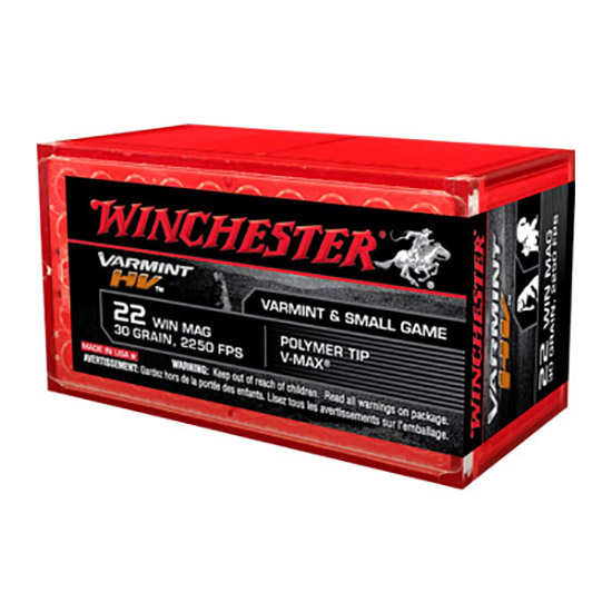 WIN 22MAG AMMO VARMINT HV 50/20