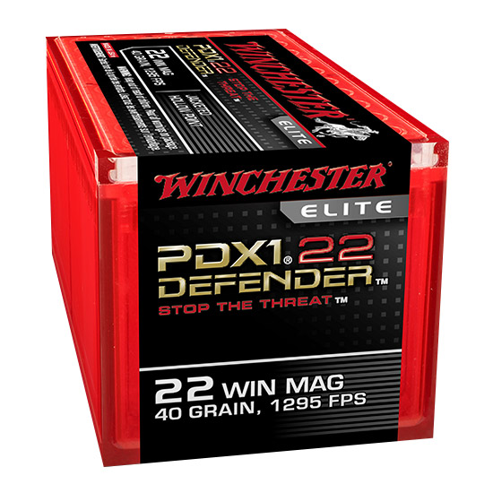 WIN 22MAG 40GR JHP PDX1 DEFENDER 50/10