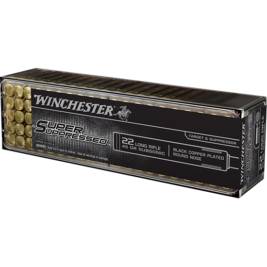 WIN SUPER SUPPRESSED 22LR 45GR LRN 100/20