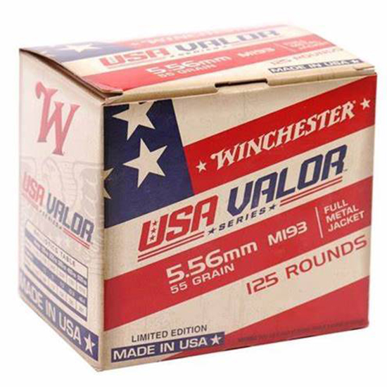 WIN USA 5.56 M193 55GR FMJ LC 125/10