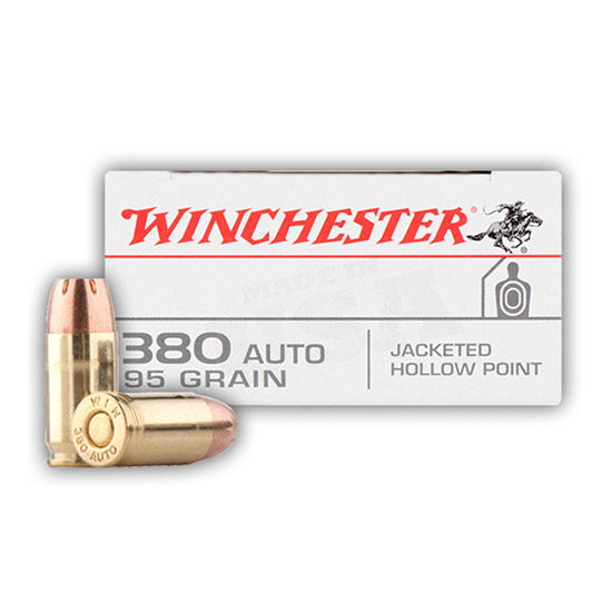 WIN USA 380ACP 95GR JHP 50/10