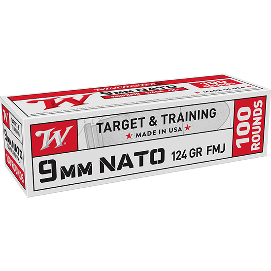 WIN 9MM NATO 124GR FMJ 100/10 VALUE PACK