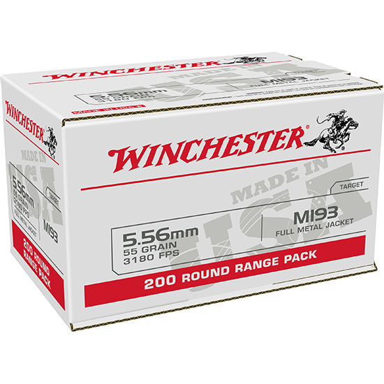 WIN LC 5.56MM 55GR M193 FMJ 200/4 (384)