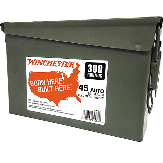 WIN CAN 45ACP 230GR FMJ 300/2