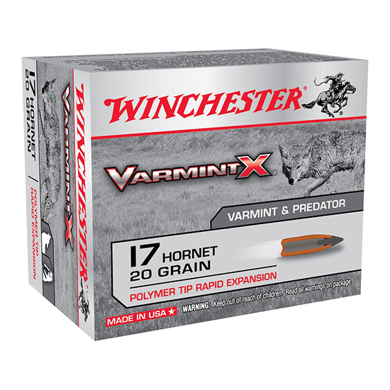 WIN VARMINT X 17HORN 20GR POLY TIP  20/10