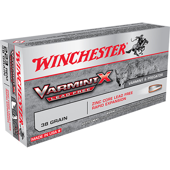 WIN VARMINT-X 22-250 38GR HP  20/10