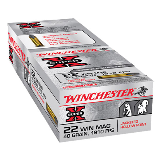 WIN SUPER-X 22MAG 40GR JHP 50/40