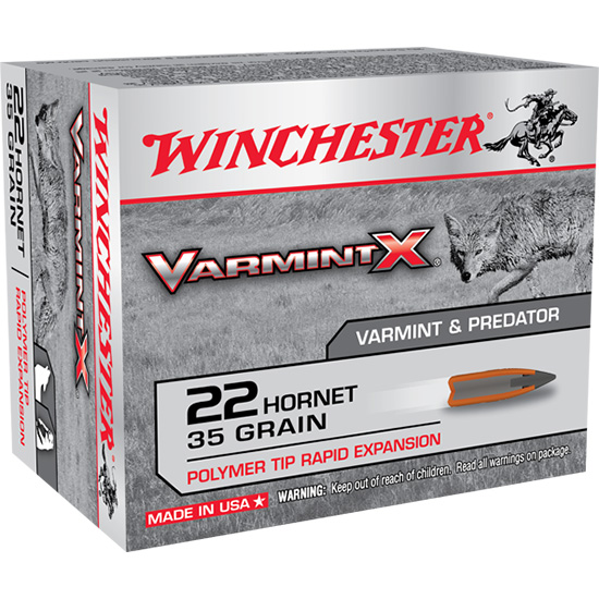 WIN VARMINT-X 22HORN 35GR POLY TIP  20/10