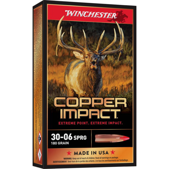 WIN COPPER IMPACT 30-06 180GR LF 20/10