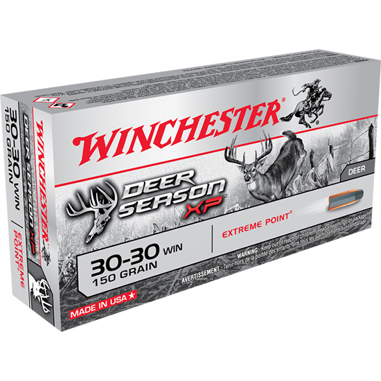 WIN DEER SEASON XP 30-30 150GR 20/10