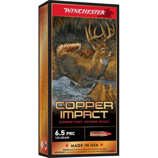 WIN COPPER IMPACT 6.5PRC 125GR LF 20/10