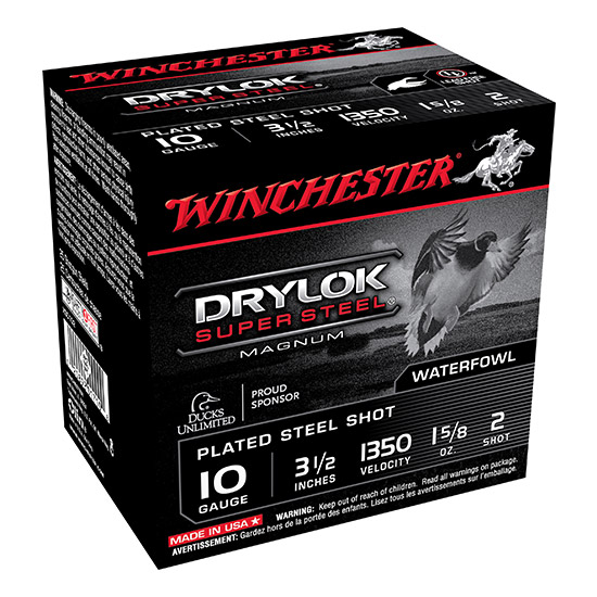 WIN SUPER-X DRYLOK STEEL 10GA 1 5/8OZ #2 25/10