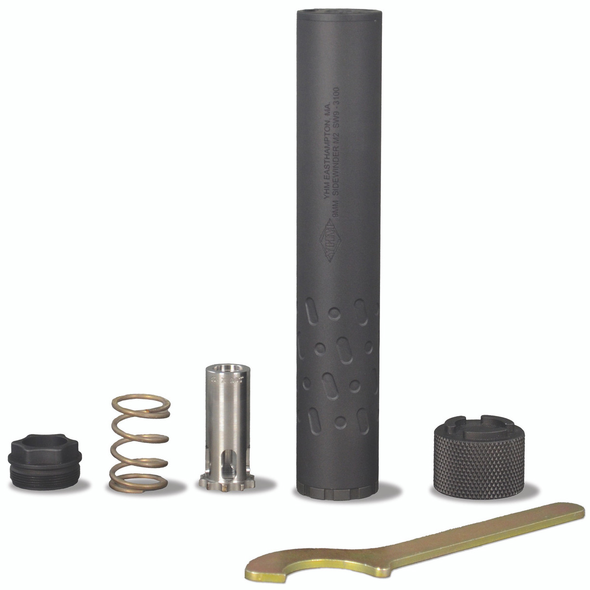 YHM SIDEWINDER M2 45ACP SUPPRESSOR .578"-28