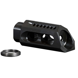 YHM SLANT MUZZLE BRAKE COMPENSATOR 1/2-28