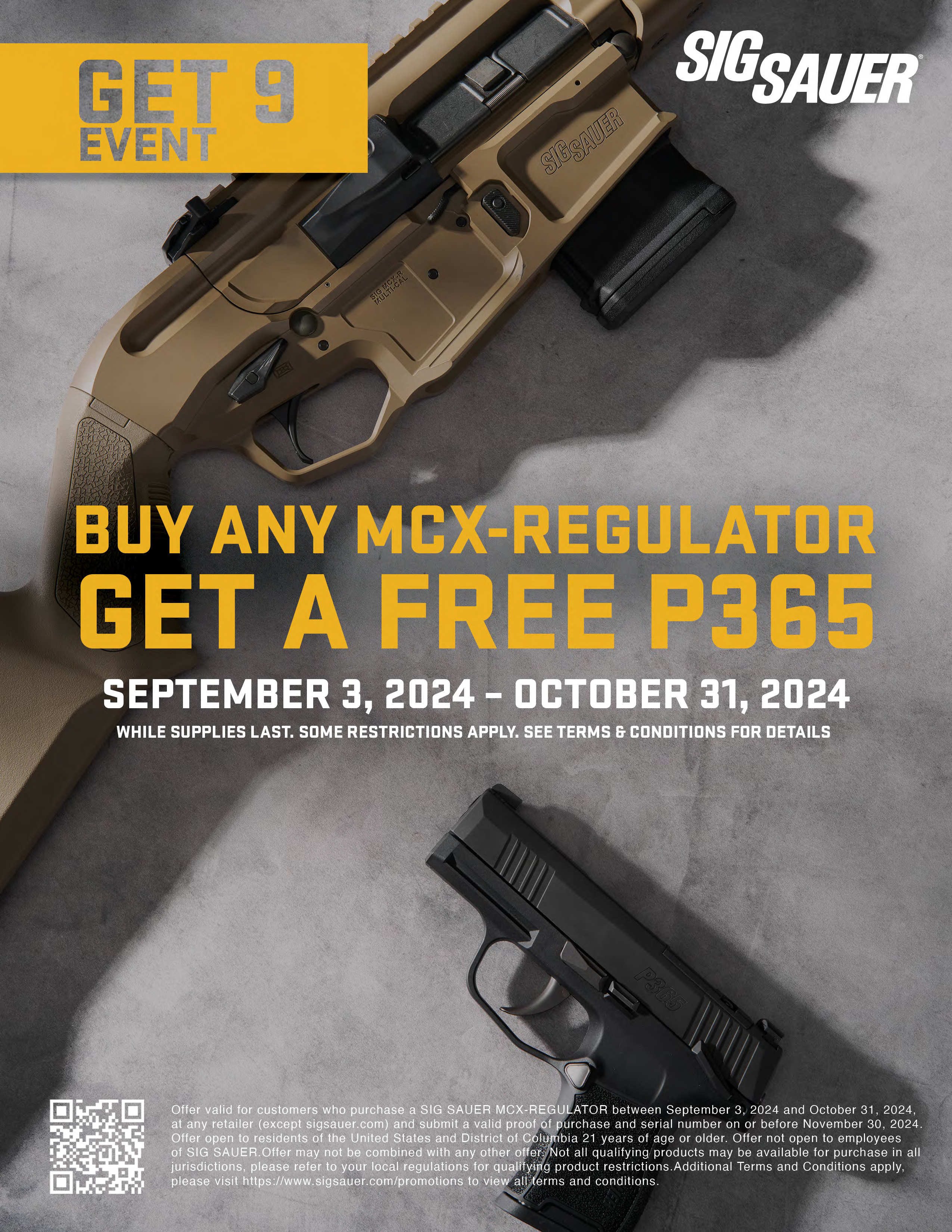 Sig Sauer MCX-Regulator Promo