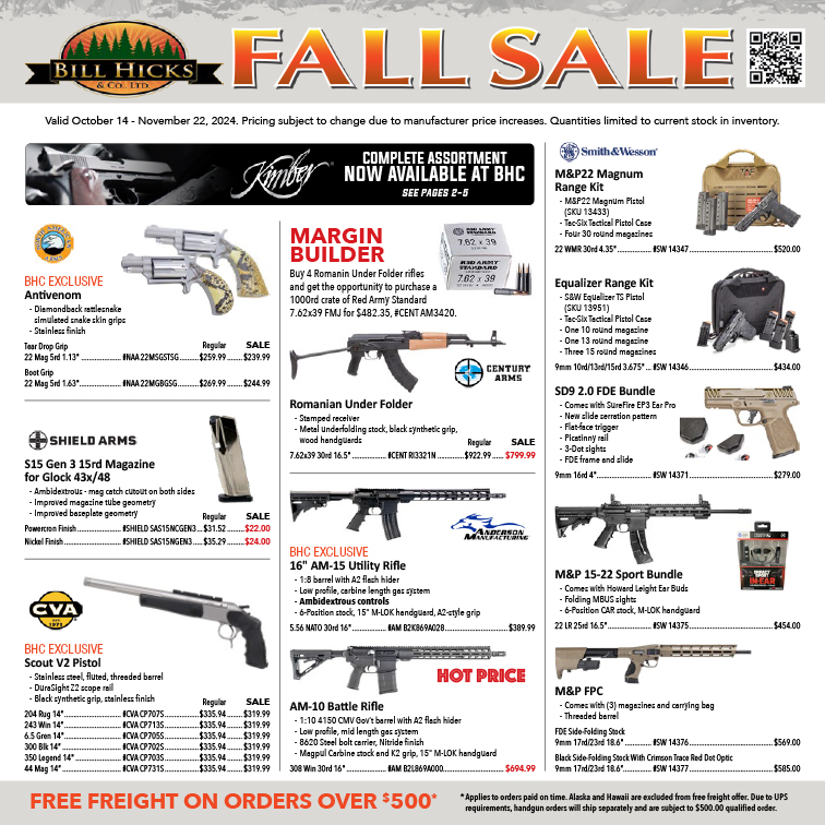 Fall Sale Flyer