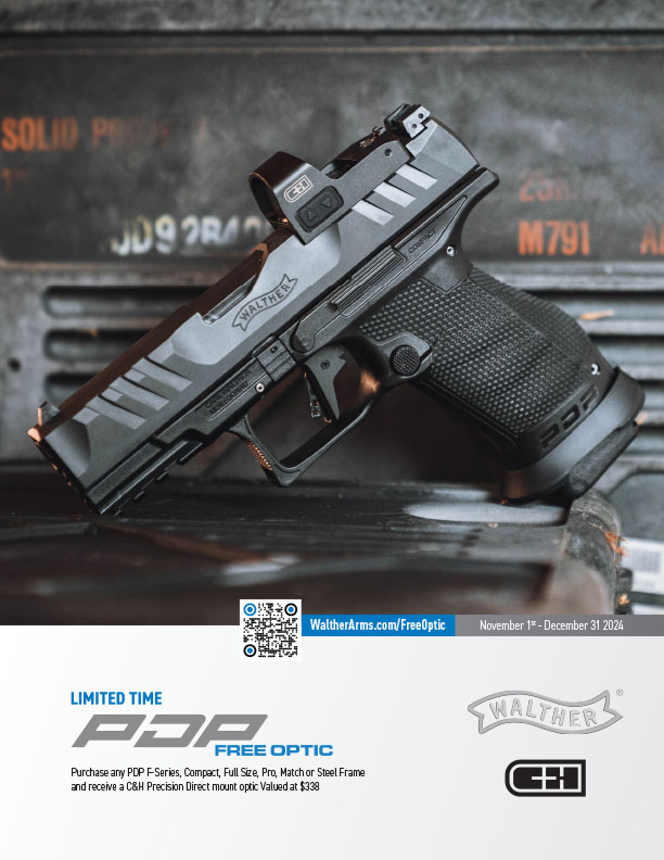 Walther PDP FREE Optic Promo