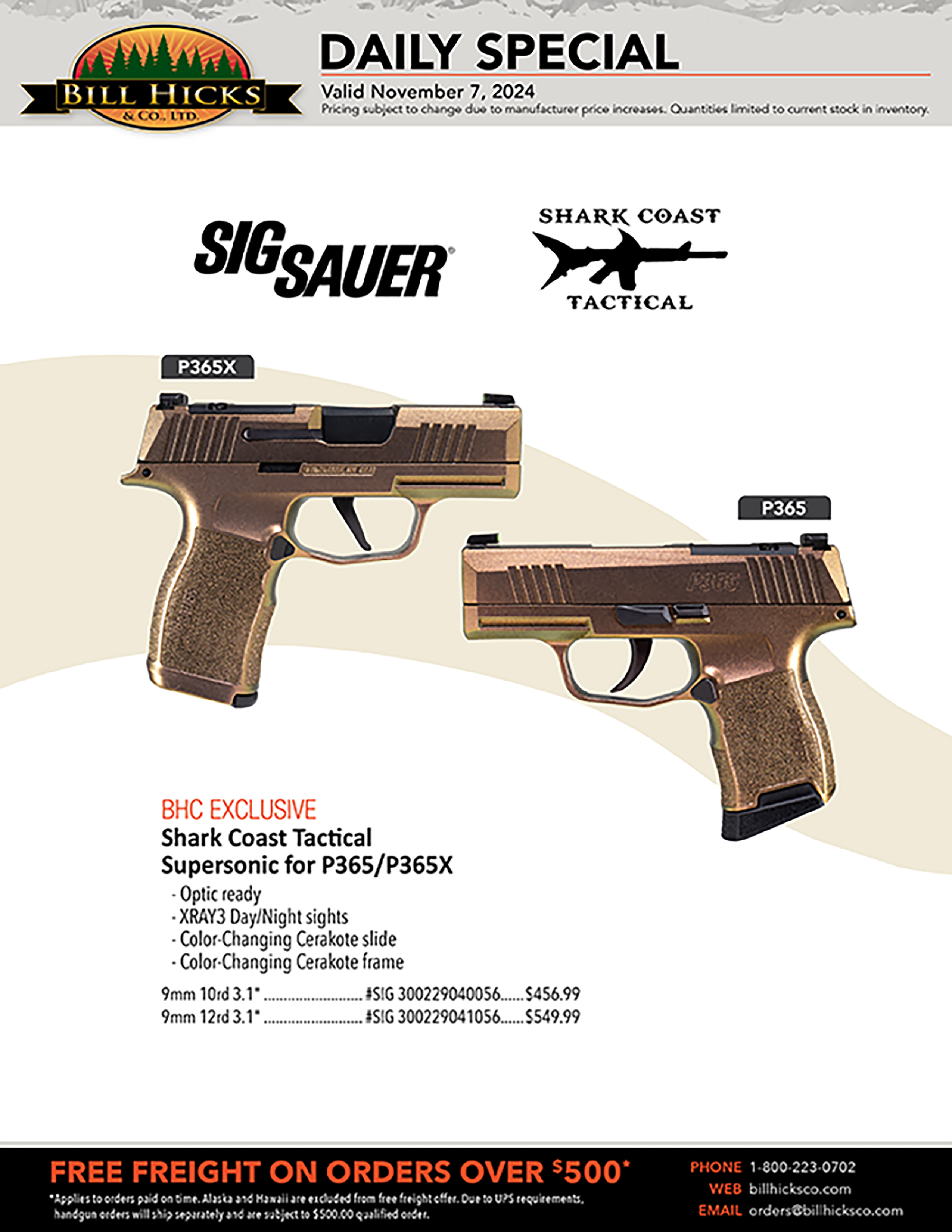 Sig Sauer/Shark Coast Tactical Special