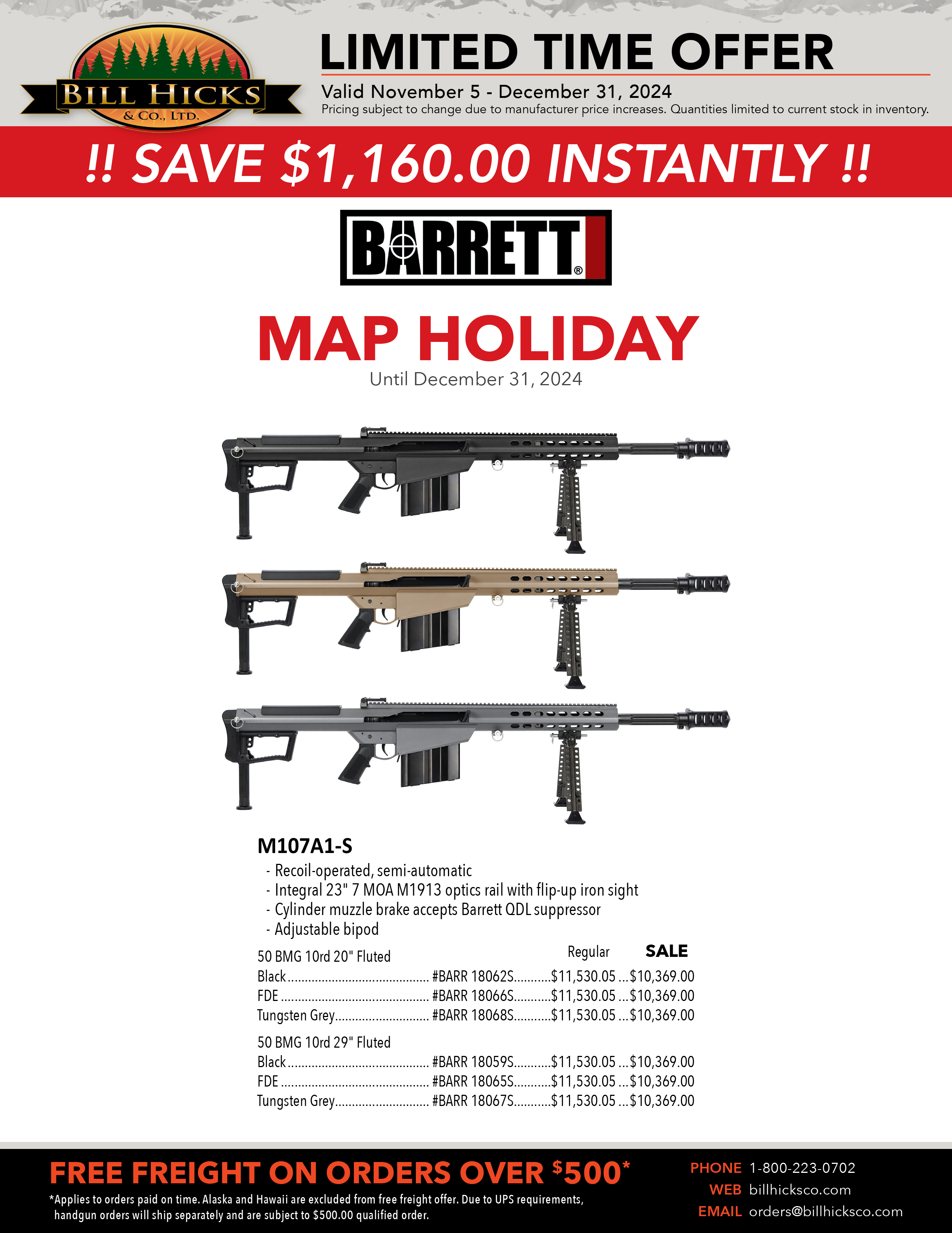 Barrett MAP Holiday