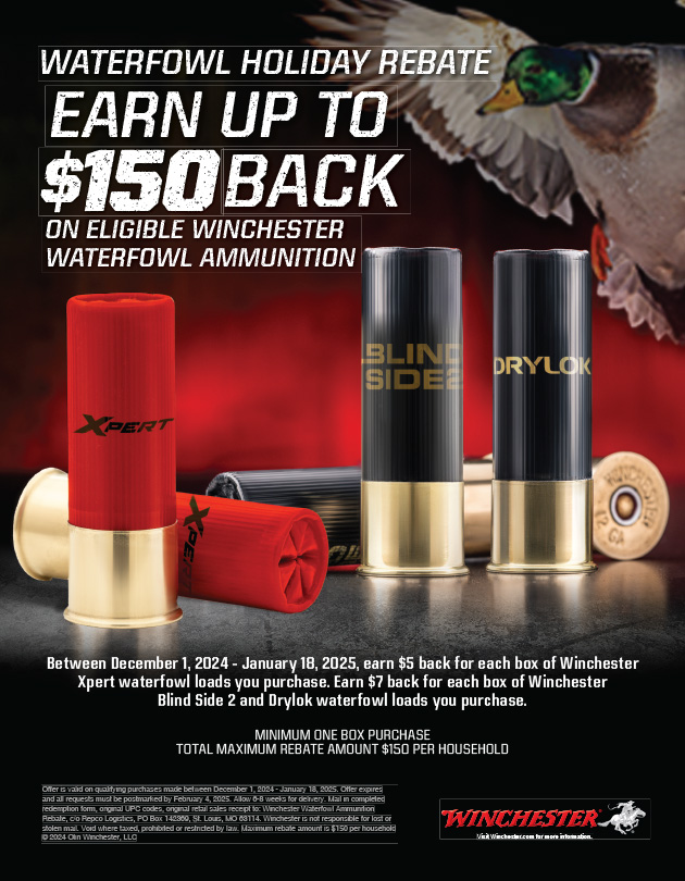 Winchester Waterfowl Holiday Rebate